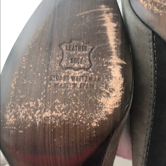 Stuart Weitzman Nouveau Pointed Toe Pumps - Picture 5 of 7